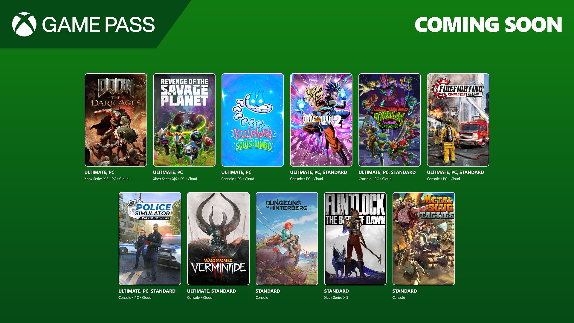 Lançamentos do Xbox Game Pass – Maio de 2025