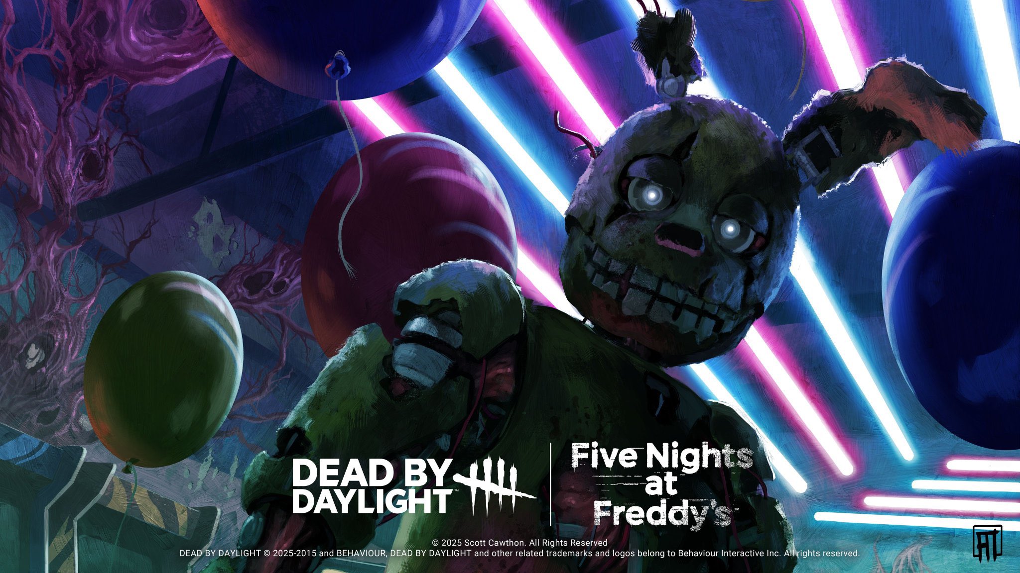 Springtrap chega ao Dead by Daylight: colaboração com Five Nights at Freddy’s