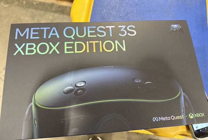 Meta Quest 3S Edição Xbox: Vazamento Revela Detalhes do Headset