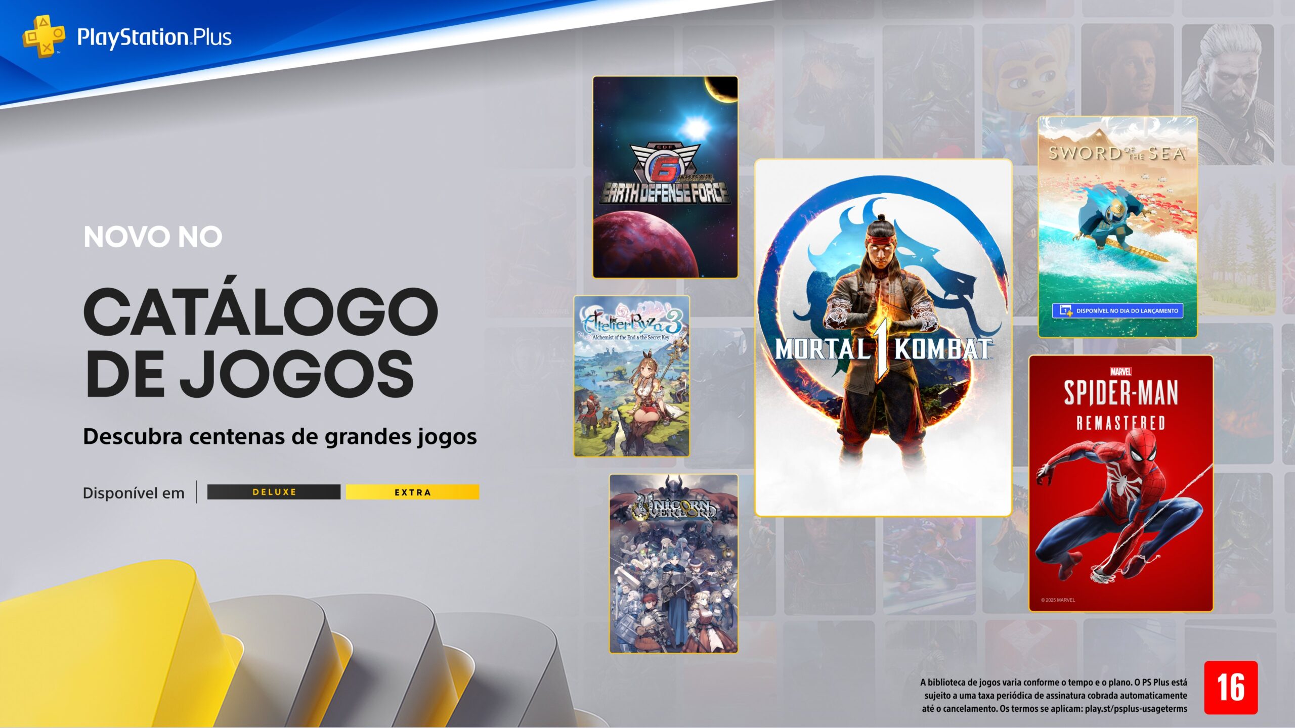 Jogos da PS Plus em agosto de 2025 — Diversidade e nostalgia para todos os planos