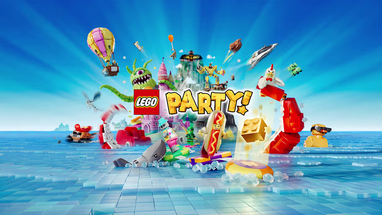 LEGO® Party! é lançado hoje — diversão tipo “Party game” com minigames e crossplay