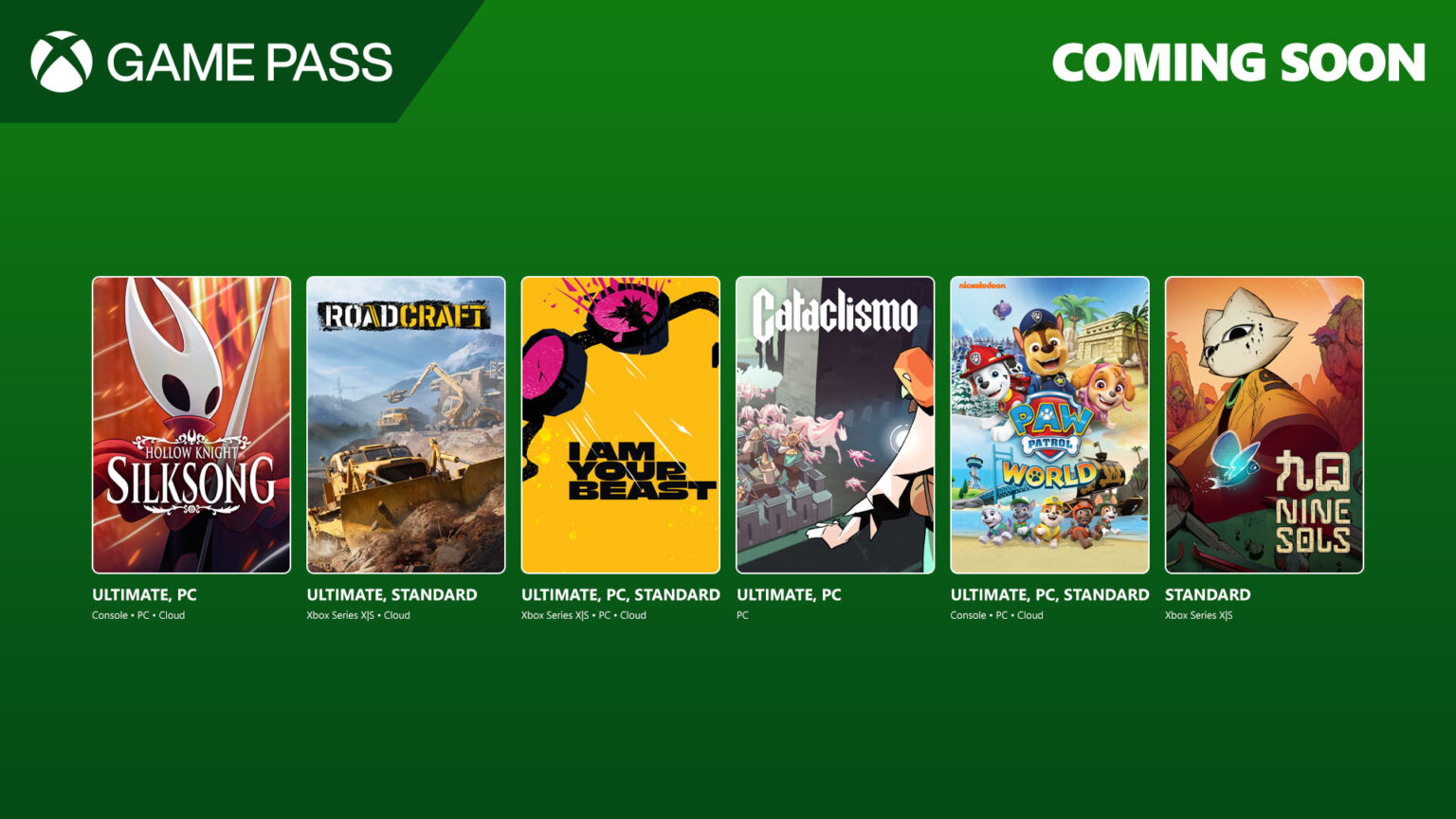 Game Pass em setembro estreia grandes sucessos — veja o calendário completo!